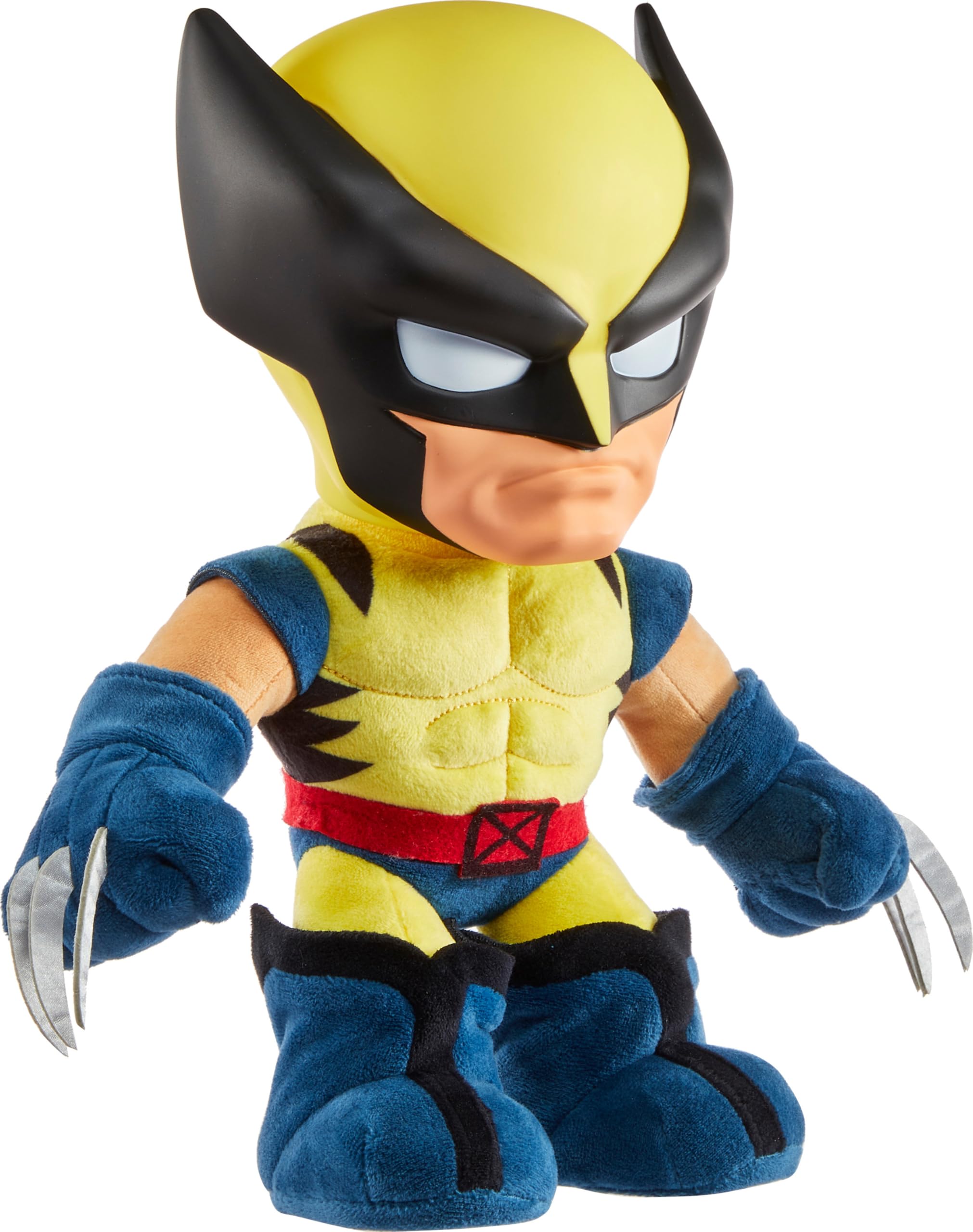 Amazon.co.jp: Mattel マーベル X-Men ぬいぐるみ 音とおしゃべり付き